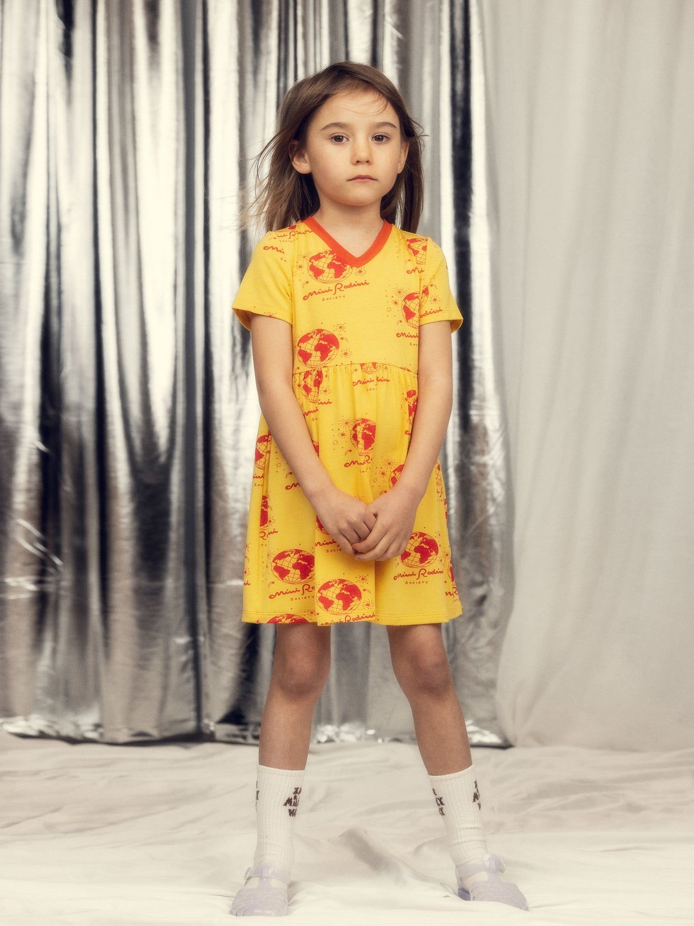 Society Print Dress