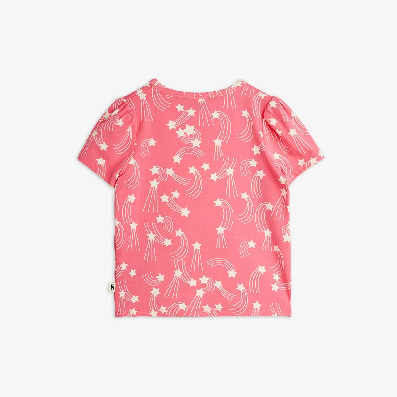 Starfall Print Puff Sleeve Top
