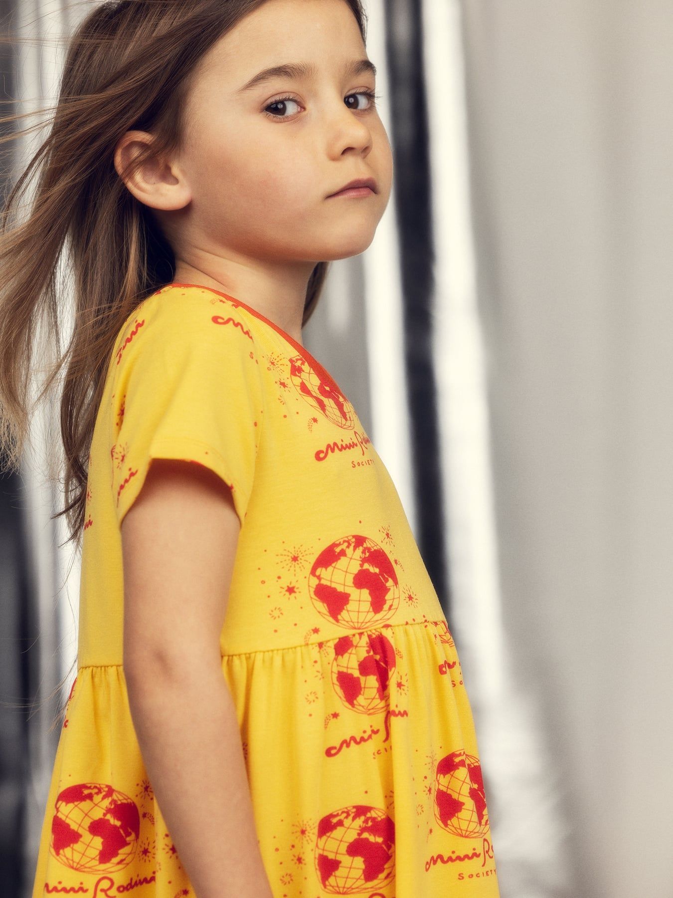 Society Print Dress