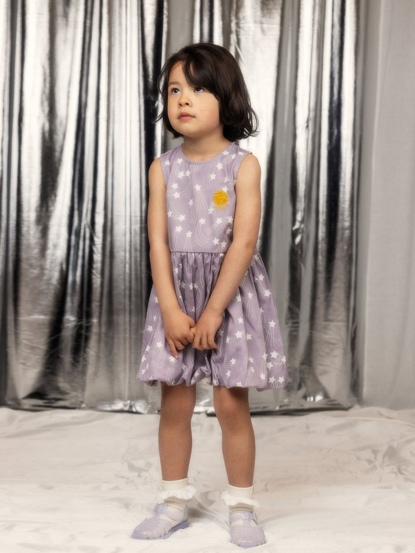 Starfall Print Dress