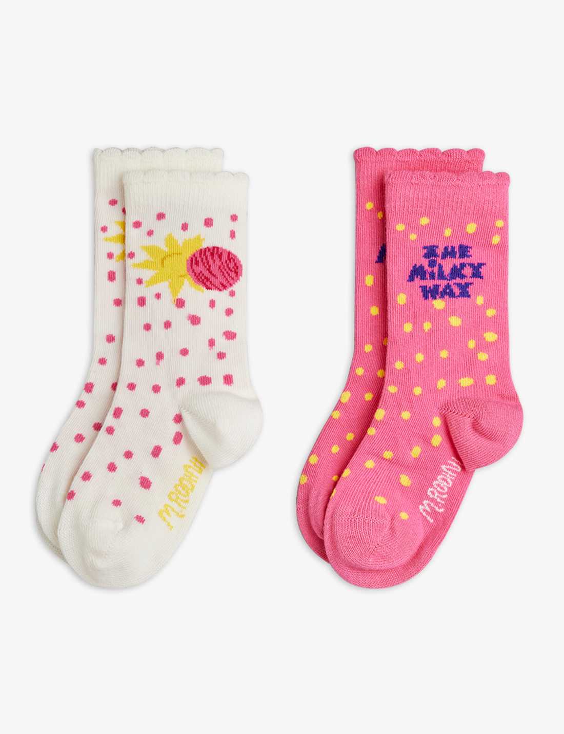 The milky way 2-pack socks