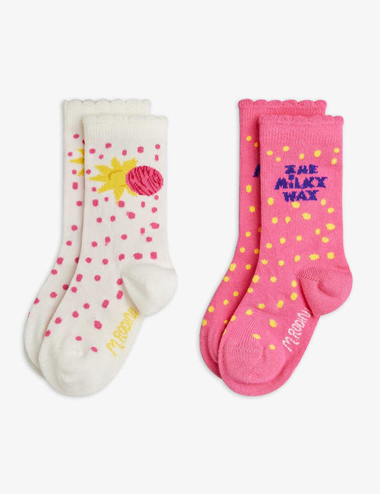 The milky way 2-pack socks