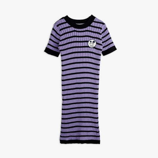 Ritzratz Stripe Dress - Purple